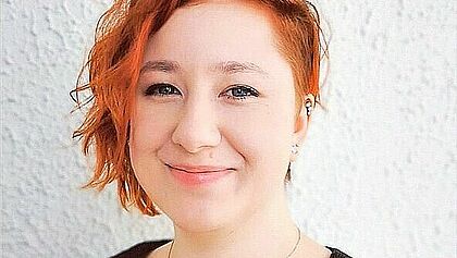 Porträt Pastorin Alisa Mühlfried