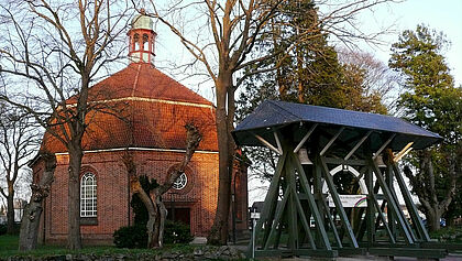 Kirche zu Hörnerkirchen, Kreis Steinburg Schleswig-Holstein