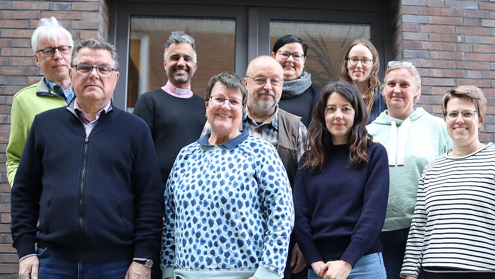 Gruppenfoto vom Kita-Ausschuss.