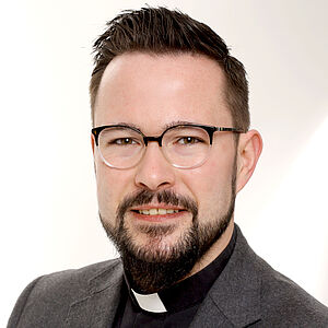 Porträt von Pastor Sven Voss
