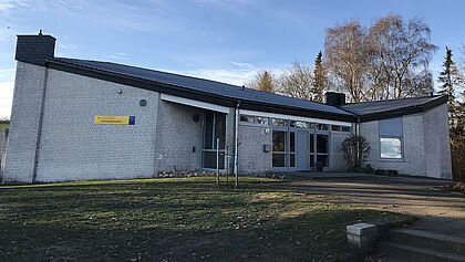 Ein Einzelhaus in Wrist, in dem das Archiv bislang wohnt. 