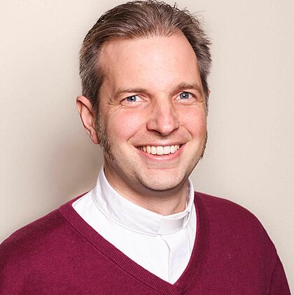 Portrait von Pastor Tobias Jäger