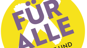 Logo der Aktion "Für Alle" als Button