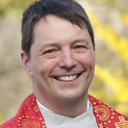 Porträt von Dietmar Gördel, Pastor in St. Jakobi Itzehoe