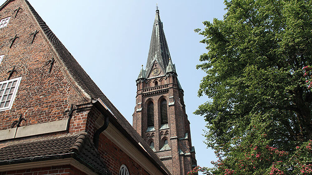 Kirchturm der St.-Nikolai-Kirche Elmshorn