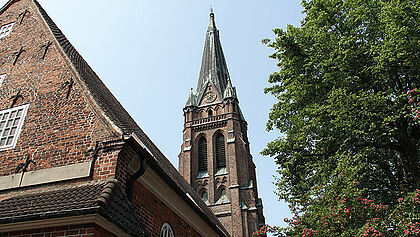 Kirchturm der St.-Nikolai-Kirche Elmshorn