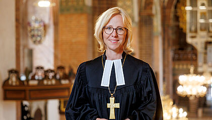 Porträt Bischöfin Steen