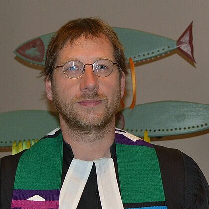 Porträt von Pastor Thomas Johannsen aus Lägerdorf