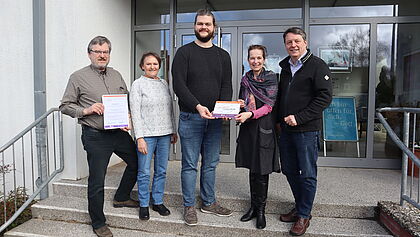 Team aus der Gemeinde St. Jakobi mit Auszeichnung ökoFair