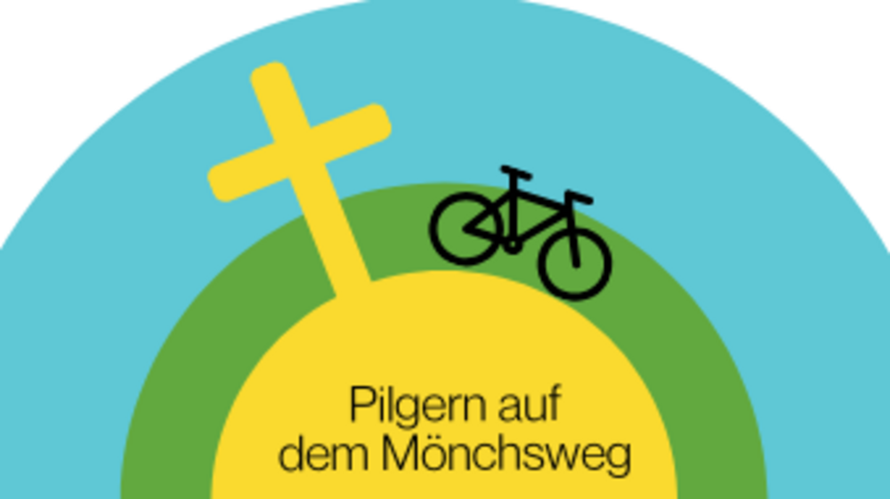 Logo Pilgern auf dem Mönchsweg