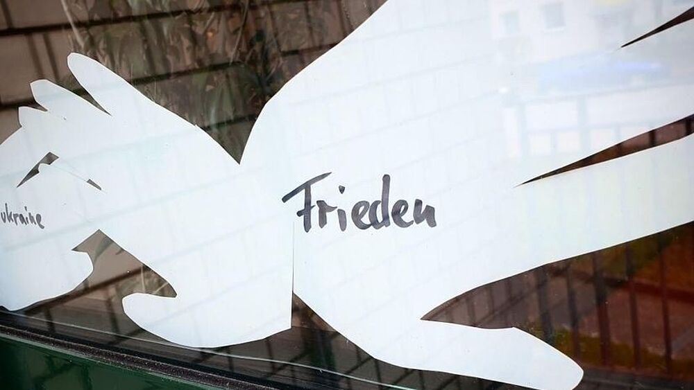 Symbolbild für den Frieden in der Ukraine